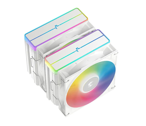 Deepcool AG620 White ARGB V2 2x120mm - 1339378 - zdjęcie 2